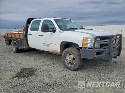 Czwarte zdjęcie samochodu z boku: 2013 CHEVROLET SILVERADO K3500 VIN:1GB4KZCG1DF163482 - miniatura