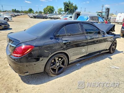 Trzecie zdjęcie samochodu z tyłu: 2017 MERCEDES-BENZ C 43 4MATIC AMG VIN:55SWF6EB7HU195676 - miniatura