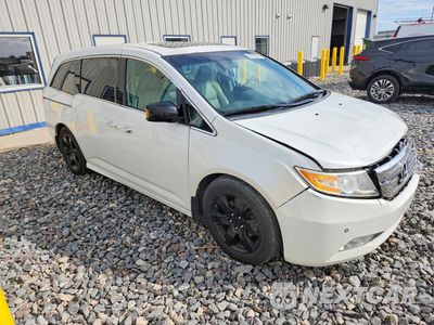 Czwarte zdjęcie samochodu z boku: 2012 HONDA ODYSSEY TOURING VIN:5FNRL5H91CB096838 - miniatura
