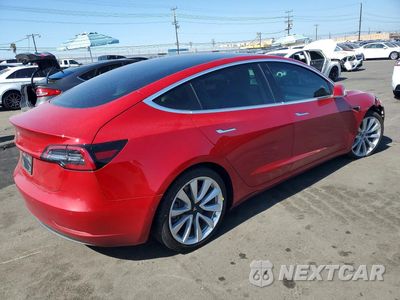 Trzecie zdjęcie samochodu z tyłu: 2020 TESLA MODEL 3 VIN:5YJ3E1EA4LF806810 - miniatura