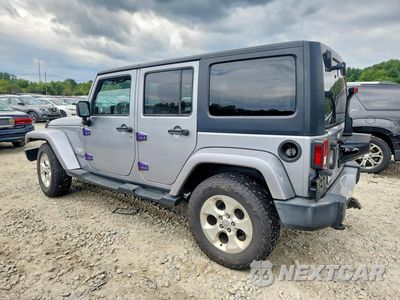 Drugie zdjęcie samochodu z przodu: 2015 JEEP WRANGLER UNLIMITED SAHARA VIN:1C4BJWEG5FL626777 - miniatura