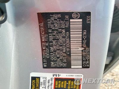Zdjęcie 12 z 12 samochodu: 2011 TOYOTA CAMRY BASE VIN:4T1BF3EK2BU677464 - miniatura