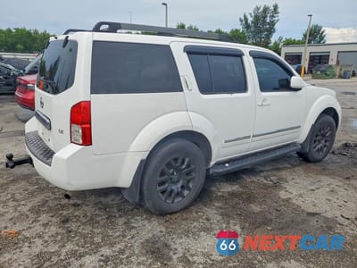 Trzecie zdjęcie samochodu z tyłu: 2010 NISSAN PATHFINDER S FE+ VIN:5N1AR1NN4AC604389 - miniatura