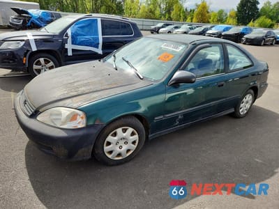 1999 HONDA CIVIC DX 1HGEJ6129XL030100 - główne zdjęcie licytacji z USA - miniatura