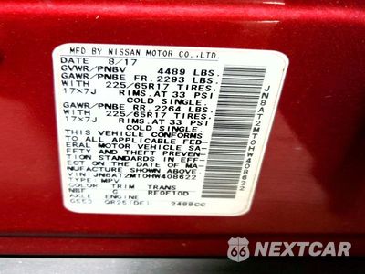 Zdjęcie 13 z 13 samochodu: 2017 NISSAN ROGUE SV VIN:JN8AT2MT0HW408622 - miniatura