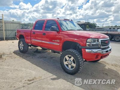 Czwarte zdjęcie samochodu z boku: 2004 GMC SIERRA K2500 HEAVY DUTY VIN:1GTHK23254F229654 - miniatura