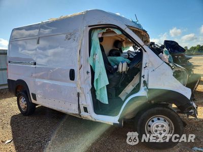 Czwarte zdjęcie samochodu z boku: 2023 RAM PROMASTER 2500 2500 HIGH VIN:3C6LRVCG5PE515044 - miniatura