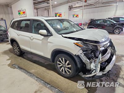 Czwarte zdjęcie samochodu z boku: 2020 HONDA PILOT EXL VIN:5FNYF6H58LB031586 - miniatura