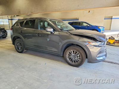 Czwarte zdjęcie samochodu z boku: 2021 MAZDA CX-5 TOURING VIN:JM3KFBCM8M1385915 - miniatura