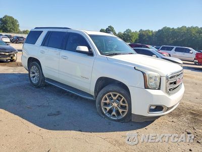 Czwarte zdjęcie samochodu z boku: 2018 GMC YUKON SLT VIN:1GKS1BKC9JR301781 - miniatura