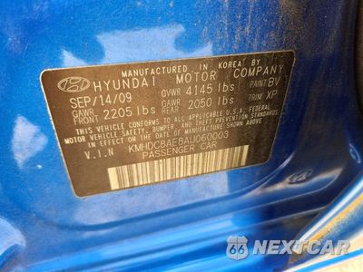 Zdjęcie 12 z 12 samochodu: 2010 HYUNDAI ELANTRA TOURING SE VIN:KMHDC8AE8AU060003 - miniatura