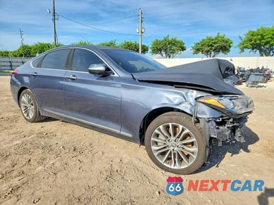 Czwarte zdjęcie samochodu z boku: 2017 GENESIS G80 3.8 VIN:KMHGN4JE8HU170026 - miniatura