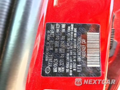 Zdjęcie 13 z 13 samochodu: 2024 HYUNDAI ELANTRA SEL VIN:KMHLM4DGXRU760891 - miniatura