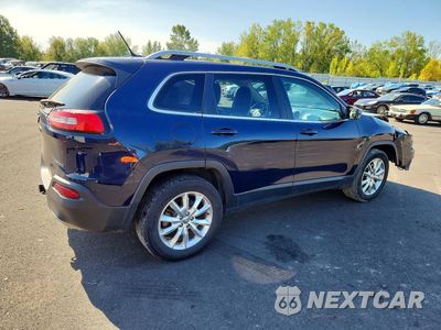 Trzecie zdjęcie samochodu z tyłu: 2015 JEEP CHEROKEE LIMITED VIN:1C4PJMDS8FW634712 - miniatura