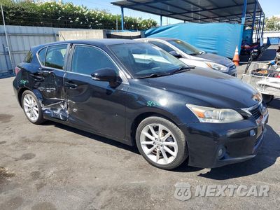 Czwarte zdjęcie samochodu z boku: 2012 LEXUS CT 200 VIN:JTHKD5BH8C2082533 - miniatura