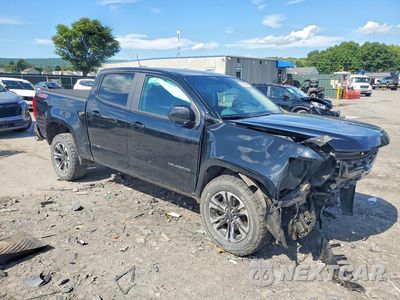 Czwarte zdjęcie samochodu z boku: 2021 CHEVROLET COLORADO Z71 VIN:1GCGTDEN6M1256774 - miniatura