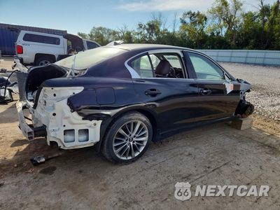 Trzecie zdjęcie samochodu z tyłu: 2020 INFINITI Q50 3.0T LUXE VIN:JN1EV7AR8LM253953 - miniatura