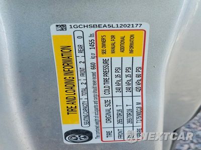 Zdjęcie 12 z 12 samochodu: 2020 CHEVROLET COLORADO VIN:1GCHSBEA5L1202177 - miniatura