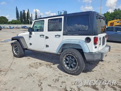 Drugie zdjęcie samochodu z przodu: 2014 JEEP WRANGLER UNLIMITED SAHARA VIN:1C4BJWEG0EL206987 - miniatura