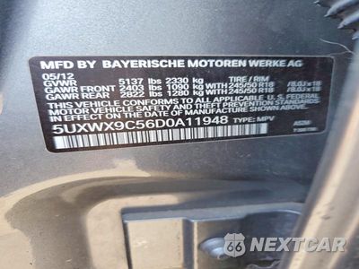 Zdjęcie 13 z 13 samochodu: 2013 BMW X3 XDRIVE28I VIN:5UXWX9C56D0A11948 - miniatura