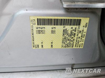Zdjęcie 12 z 12 samochodu: 2014 NISSAN MAXIMA 3.5 S VIN:1N4AA5AP1EC463254 - miniatura