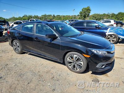 Czwarte zdjęcie samochodu z boku: 2017 HONDA CIVIC EXL VIN:2HGFC1F77HH652974 - miniatura