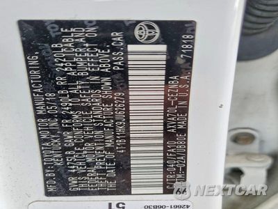 Zdjęcie 12 z 12 samochodu: 2018 TOYOTA CAMRY LE VIN:4T1B11HK9JU626279 - miniatura