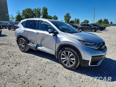 Czwarte zdjęcie samochodu z boku: 2022 HONDA CR-V TOURING VIN:7FARW2H93NE045564 - miniatura