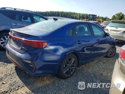Trzecie zdjęcie samochodu z tyłu: 2020 KIA FORTE GT LINE VIN:3KPF34AD9LE252383 - miniatura