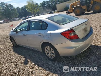 Drugie zdjęcie samochodu z przodu: 2012 HONDA CIVIC LX VIN:2HGFB2F52CH580940 - miniatura