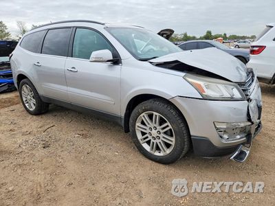 Czwarte zdjęcie samochodu z boku: 2015 CHEVROLET TRAVERSE LT VIN:1GNKVGKD7FJ377891 - miniatura