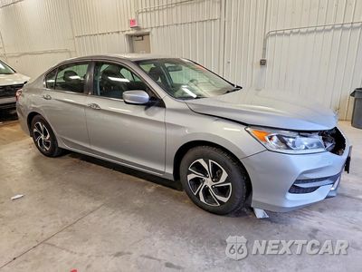 Czwarte zdjęcie samochodu z boku: 2016 HONDA ACCORD LX VIN:1HGCR2F37GA199957 - miniatura
