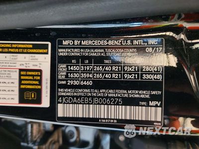 Zdjęcie 13 z 13 samochodu: 2018 MERCEDES-BENZ GLE 43 AMG VIN:4JGDA6EB5JB006275 - miniatura
