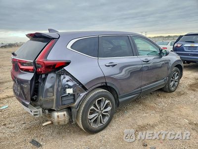 Trzecie zdjęcie samochodu z tyłu: 2021 HONDA CR-V EX VIN:5J6RW2H56ML015988 - miniatura