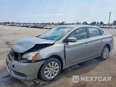 2014 NISSAN SENTRA S 3N1AB7AP8EY225396 - główne zdjęcie licytacji z USA - miniatura