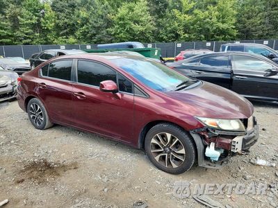 Czwarte zdjęcie samochodu z boku: 2013 HONDA CIVIC EX VIN:19XFB2F87DE247106 - miniatura