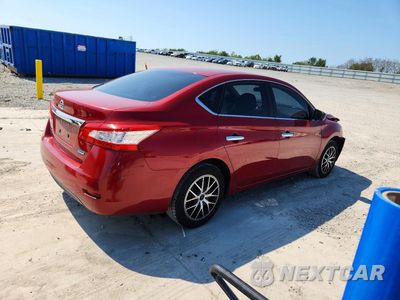Trzecie zdjęcie samochodu z tyłu: 2013 NISSAN SENTRA S VIN:3N1AB7AP5DL672103 - miniatura