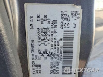 Zdjęcie 13 z 13 samochodu: 1994 TOYOTA 4RUNNER VN29 SR5 VIN:JT3VN29V7R0025187 - miniatura
