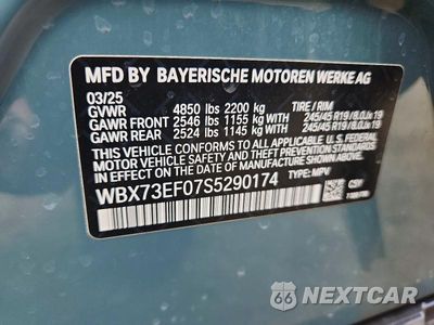 Zdjęcie 12 z 12 samochodu: 2025 BMW X1 XDRIVE28I VIN:WBX73EF07S5290174 - miniatura