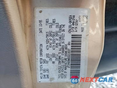 Zdjęcie 13 z 13 samochodu: 1995 TOYOTA 4RUNNER SR5 V6 VIN:JT3VN39W6S0218337 - miniatura
