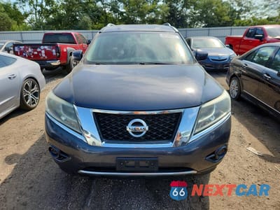 Piąte zdjęcie samochodu w środku: 2014 NISSAN PATHFINDER SV VIN:5N1AR2MM7EC709481 - miniatura