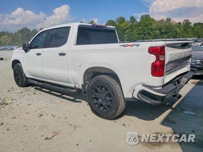 Drugie zdjęcie samochodu z przodu: 2022 CHEVROLET SILVERADO K1500 CUSTOM VIN:1GCPDBEK2NZ507056 - miniatura