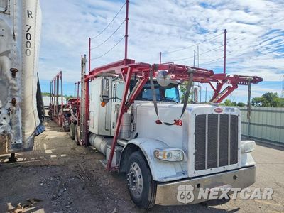 Czwarte zdjęcie samochodu z boku: 2013 PETERBILT 388 CAR HAULER TRUCK VIN:1NPWD49X5DD201616 - miniatura