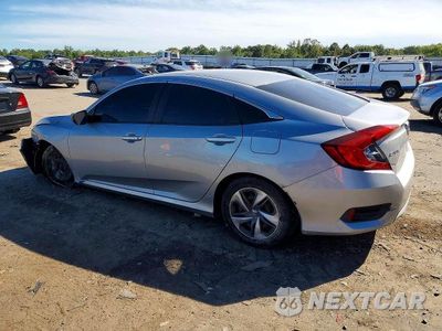 Drugie zdjęcie samochodu z przodu: 2019 HONDA CIVIC LX VIN:2HGFC2F61KH587771 - miniatura