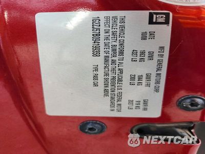 Zdjęcie 12 z 12 samochodu: 2009 PONTIAC G6 VIN:1G2ZJ57B094199358 - miniatura