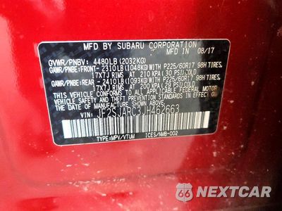 Zdjęcie 12 z 12 samochodu: 2018 SUBARU FORESTER 2.5I LIMITED VIN:JF2SJARC3JH462663 - miniatura