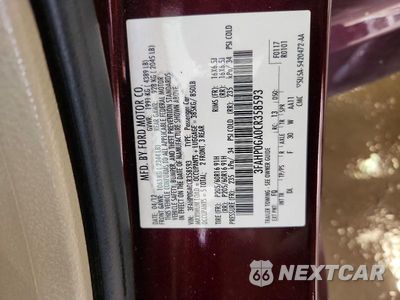 Zdjęcie 12 z 12 samochodu: 2012 FORD FUSION S VIN:3FAHP0GA0CR358593 - miniatura