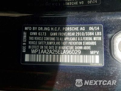 Zdjęcie 13 z 13 samochodu: 2014 PORSCHE CAYENNE VIN:WP1AA2A25ELA96029 - miniatura