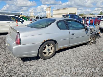 Trzecie zdjęcie samochodu z tyłu: 2004 CHEVROLET MONTE CARLO LS VIN:2G1WW12E049345153 - miniatura