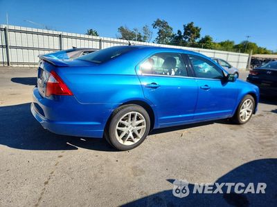 Trzecie zdjęcie samochodu z tyłu: 2012 FORD FUSION SEL VIN:3FAHP0JA3CR147851 - miniatura